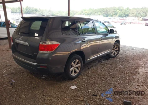 2012 Toyota Highlander Base V6 from USA, damaged, VIN 5TDBK3EH1CS113931